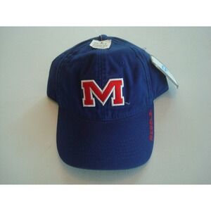 OLE MISS REBELS  RARE NEW SCRIPT  STRAPBACK HAT CAP VINTAGE EE4